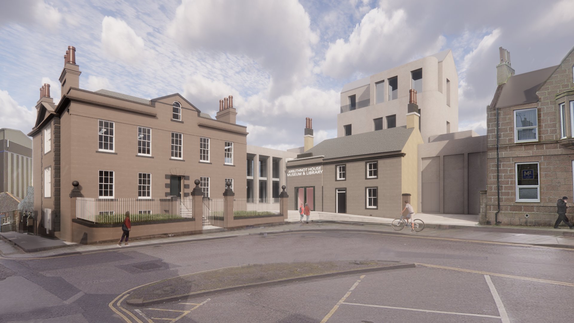 Initial designs unveiled for £20m Peterhead museum and library