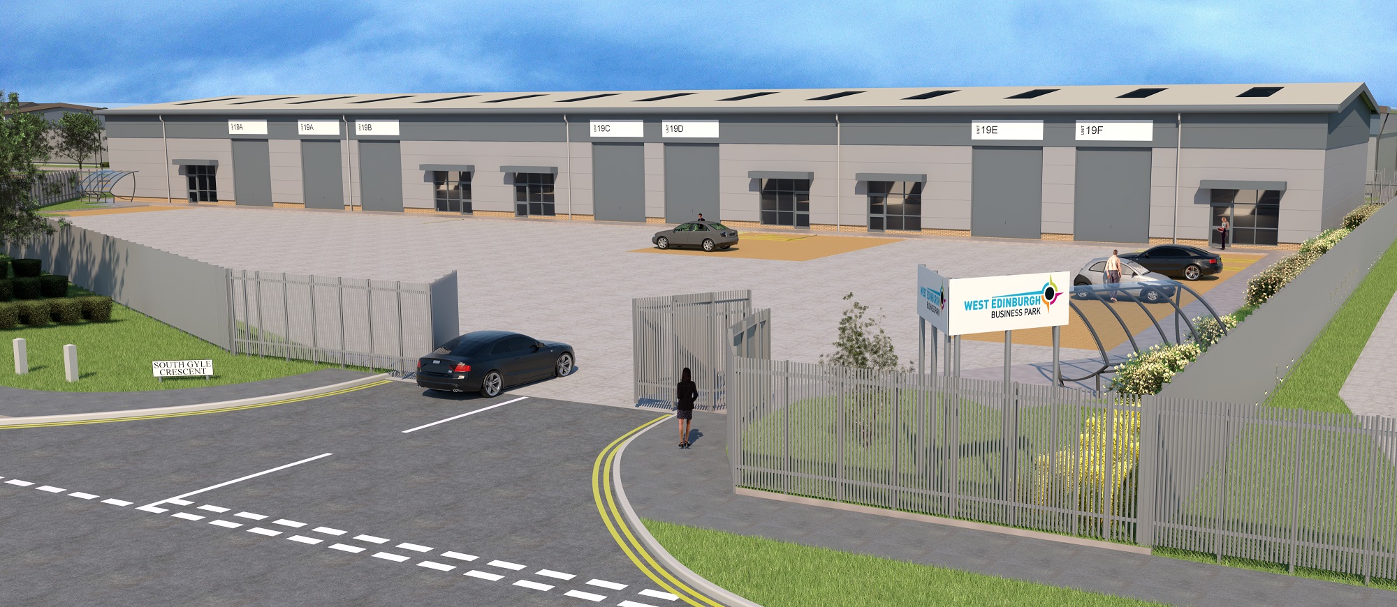 Final phase at West Edinburgh Business Park now on-site