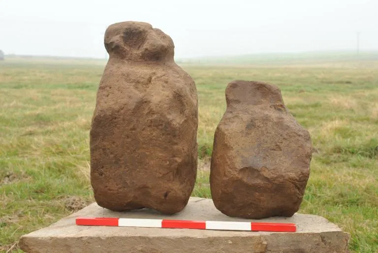 And finally... Orkney substation dig unearths 4000-year-old carved stones