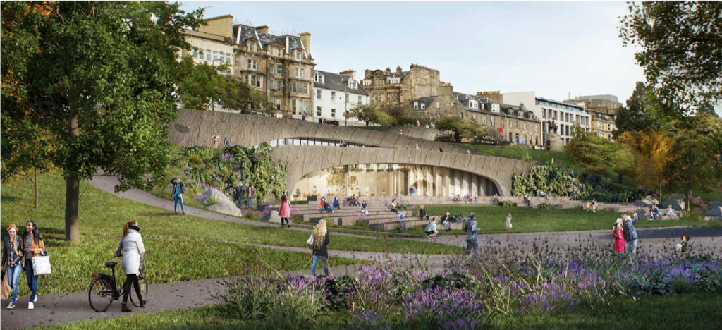 In Pictures: Latest designs for West Princes Street Gardens