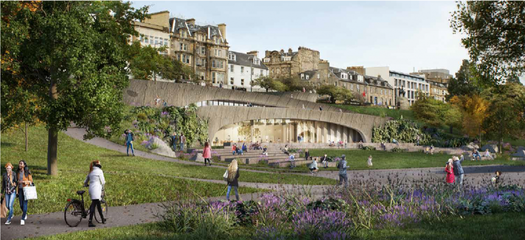 West Princes Street Gardens vision gains public support