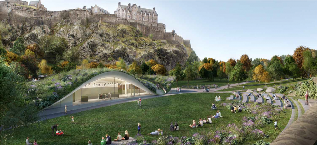 In Pictures: Latest designs for West Princes Street Gardens