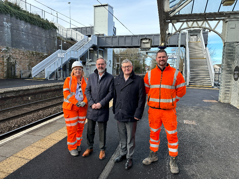 MP and MSP mark completion of Port Glasgow accessibility project