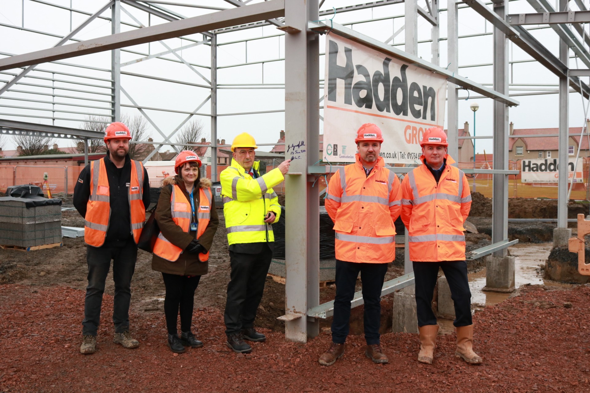 Hadden reaches key milestone at Port Seton Community Centre