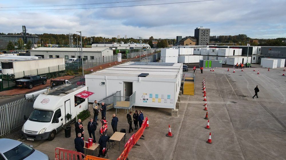 Portakabin opens doors to new Cambuslang depot at successful open day