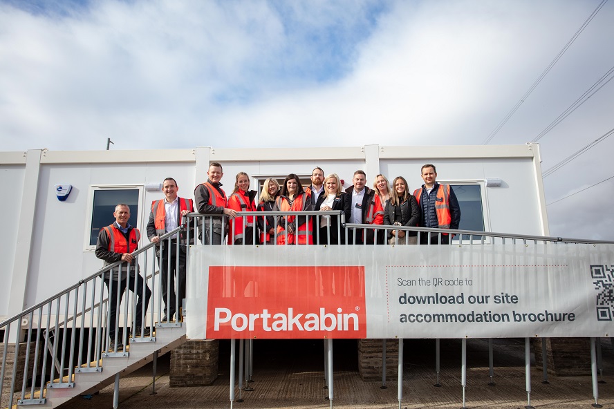 Portakabin opens doors to new Cambuslang depot at successful open day