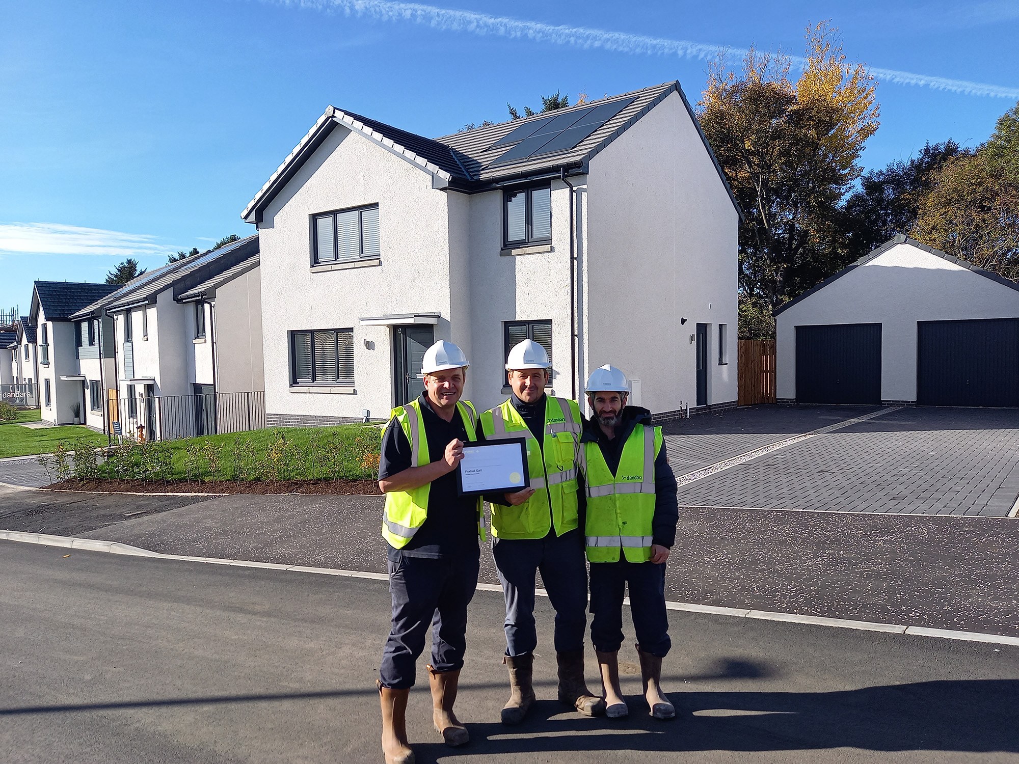 Dandara wins excellence award for new Kirkliston development