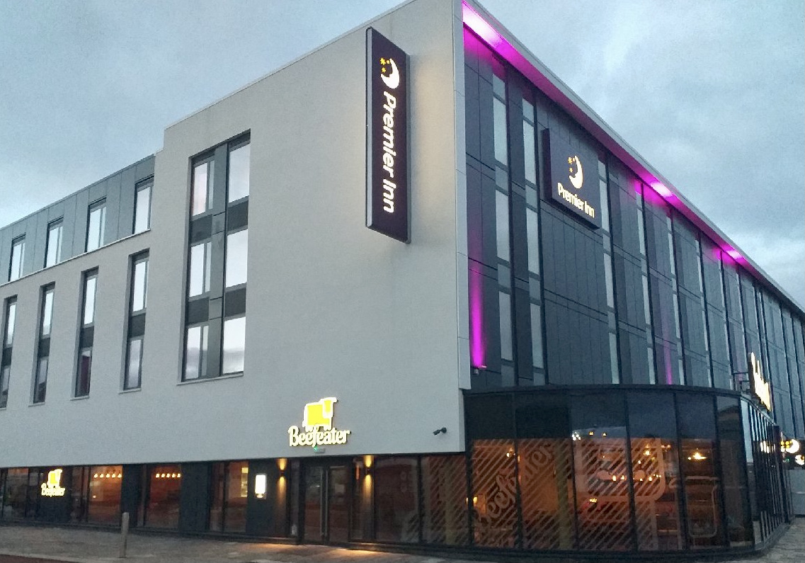 New Premier Inn completed in Hamilton