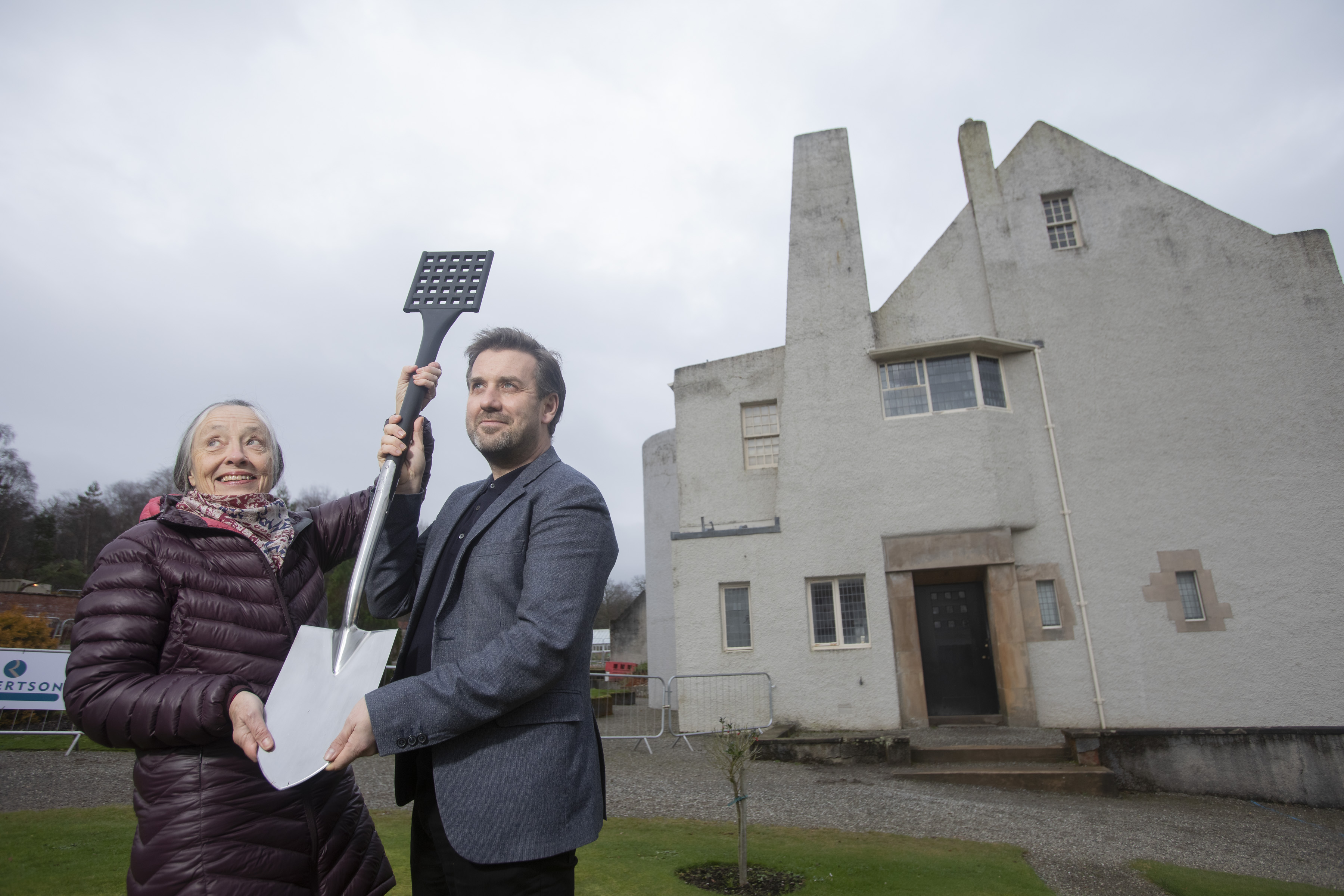 Pioneering rescue of Charles Rennie Mackintosh’s Hill House underway