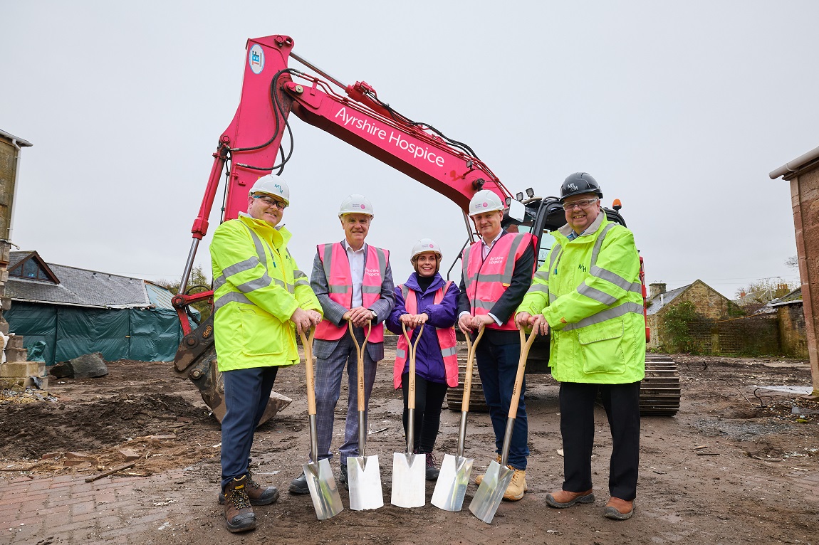 Ayrshire Hospice breaks ground on new build