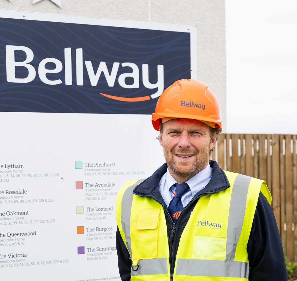 Site manager David is pride of Bellway East