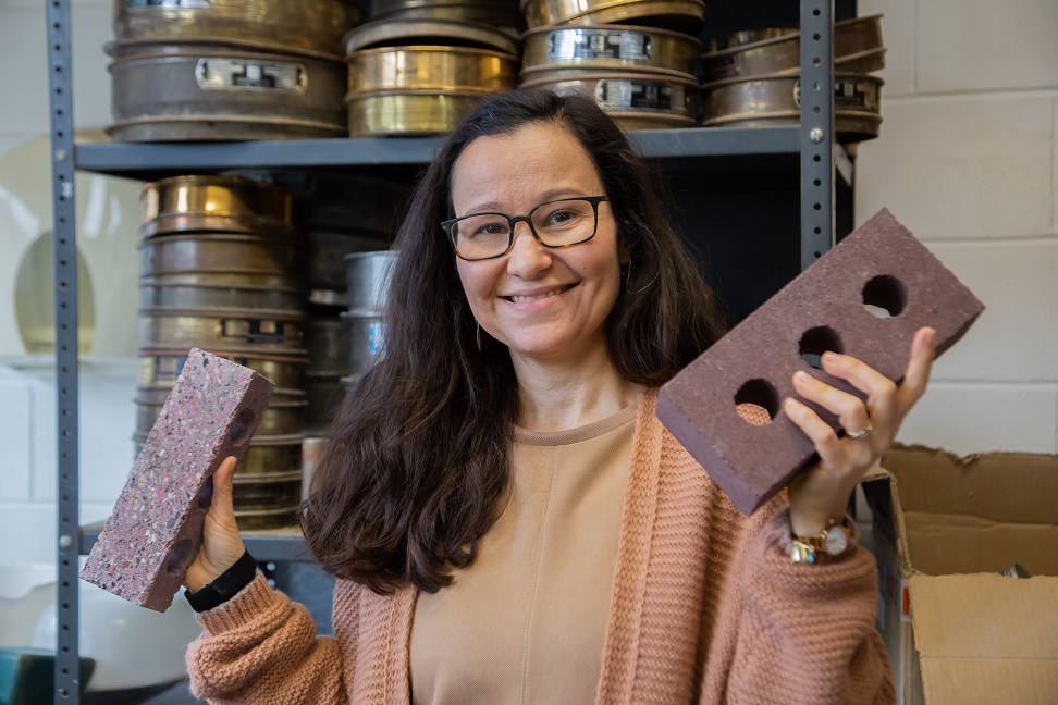 'Game changing' recycled brick scoops major research award