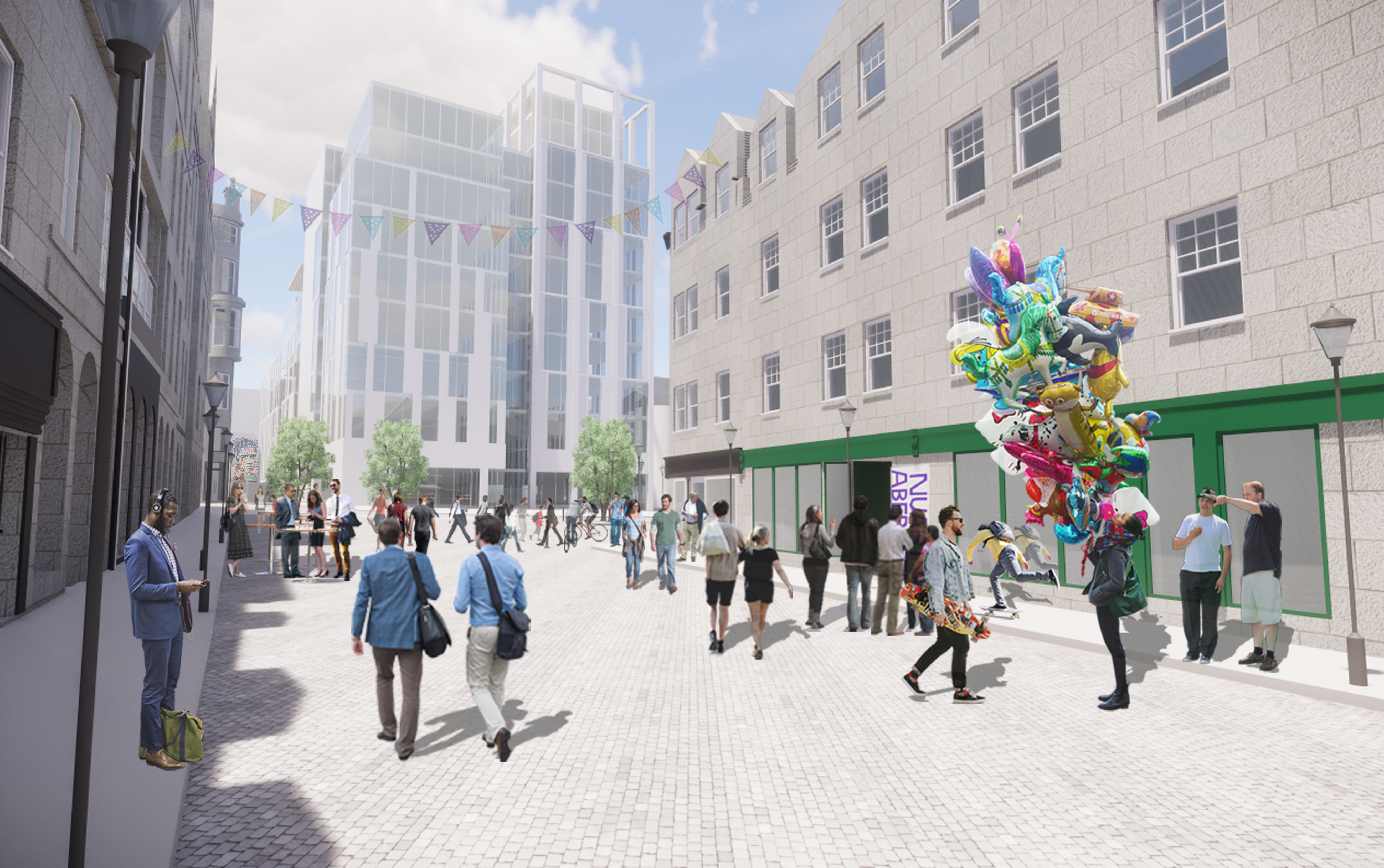 Mixed-use proposals to regenerate Aberdeen’s former BHS store put on display