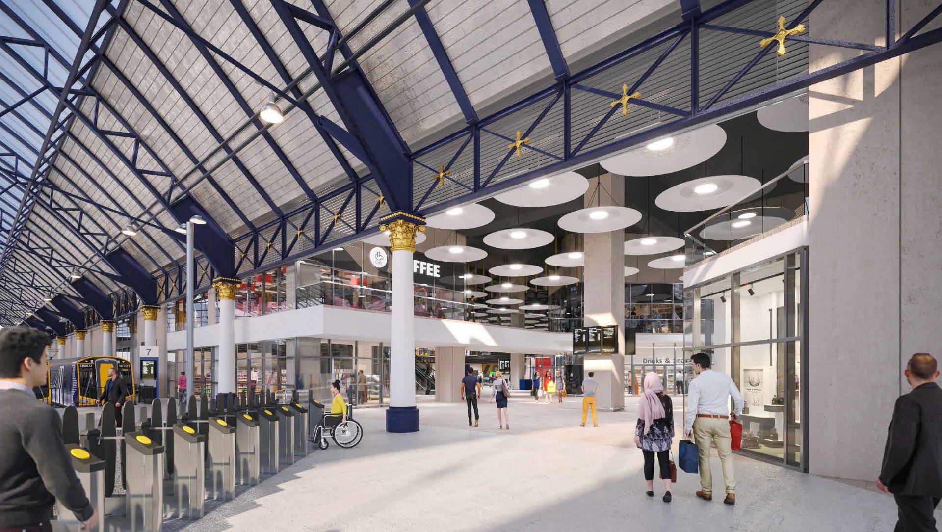 Eastern podium extension planned at Queen Street Station