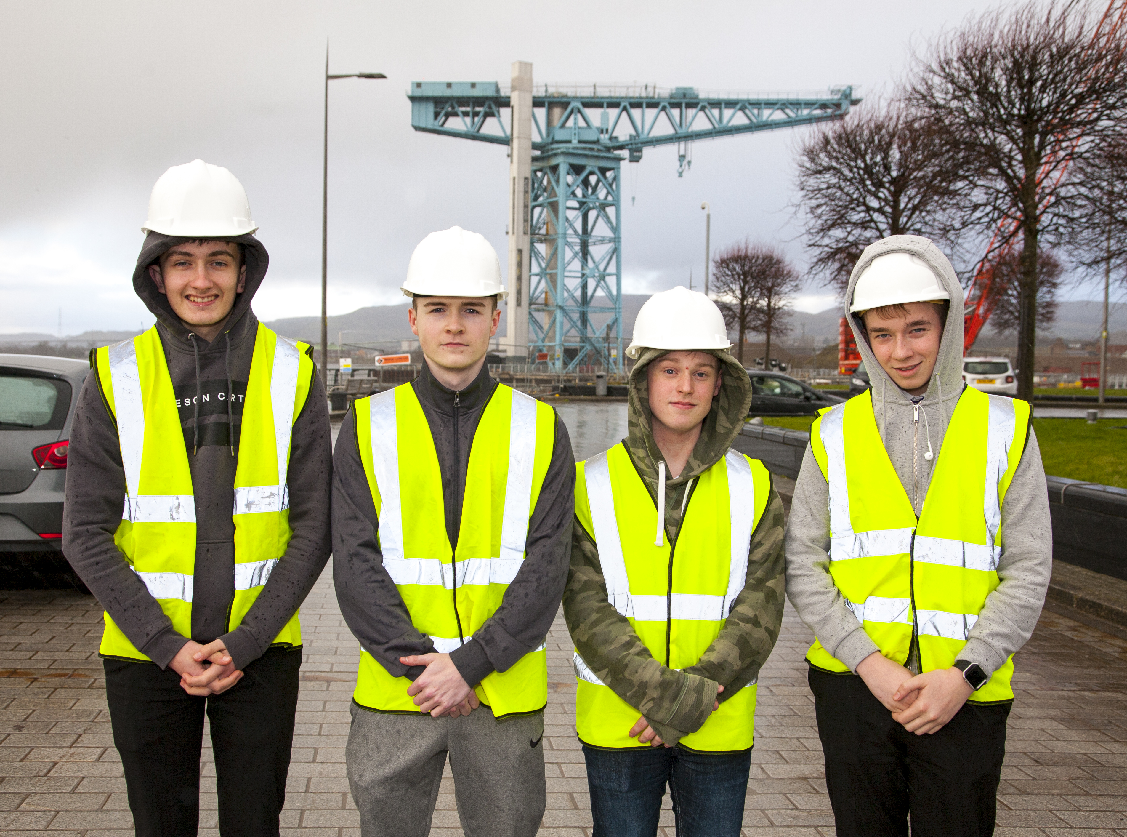Civil engineering students gain work experience at Queens Quay