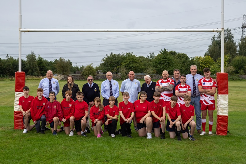 Allanwater Homes land swap kicks off new chapter for Alloa Rugby Club