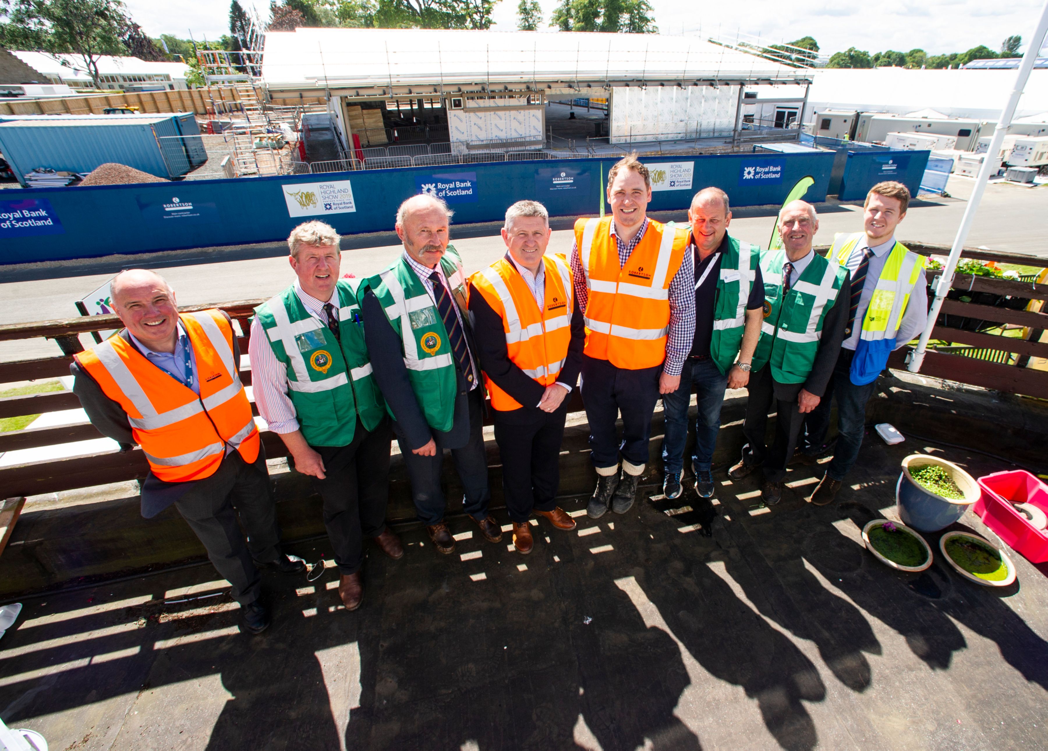 Royal Highland Centre’s new £4.8m pavilion tops out