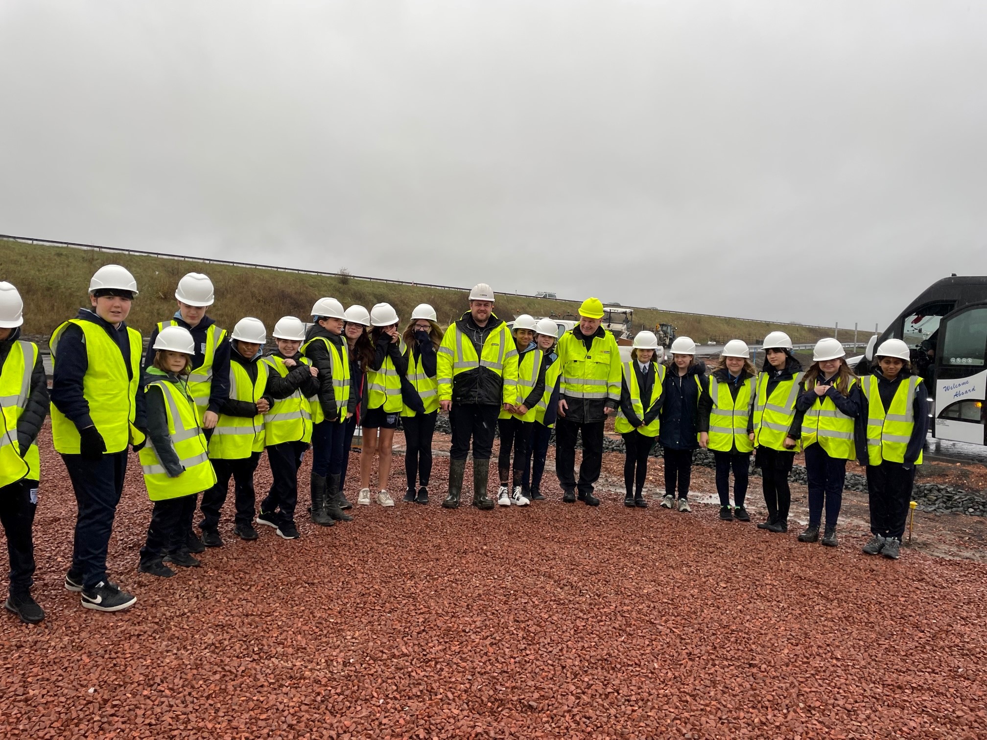 Winchburgh pupils gain exclusive entry to new M9 motorway junction