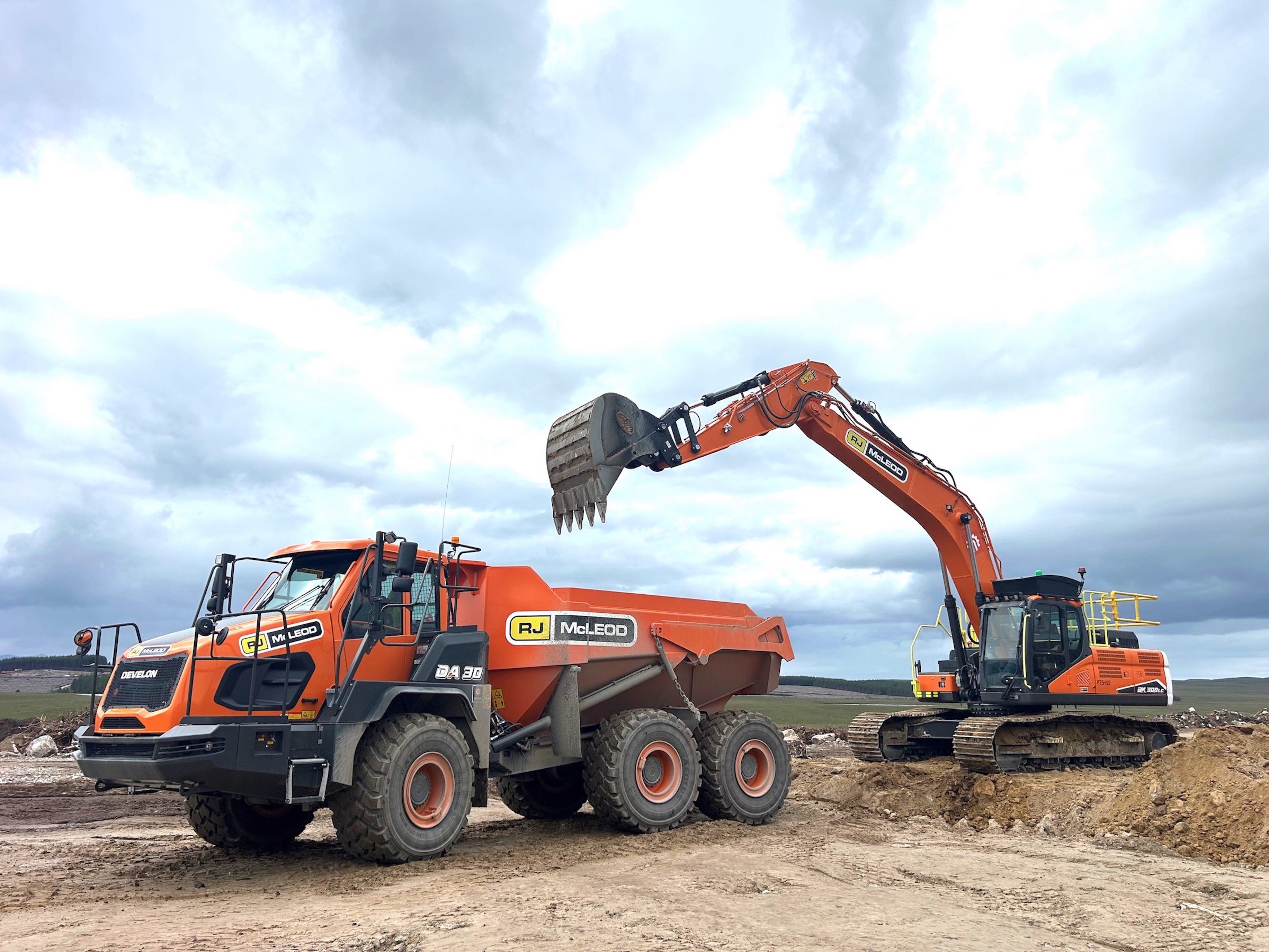 Develon secures new machine order from RJ McLeod