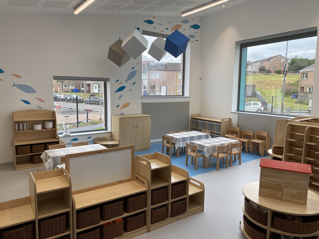 New early years extension complete in Port Glasgow