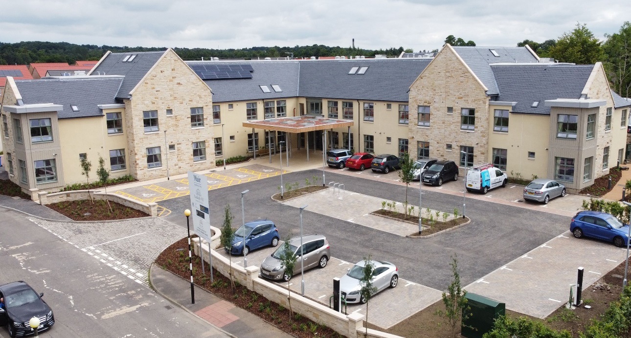 Muir Construction hands over Livingston nursing home