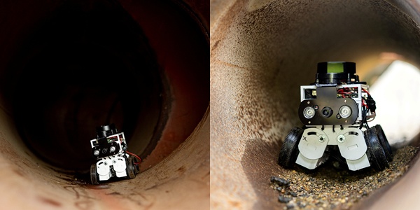 And finally... Underground robot to revolutionise pipe inspection work
