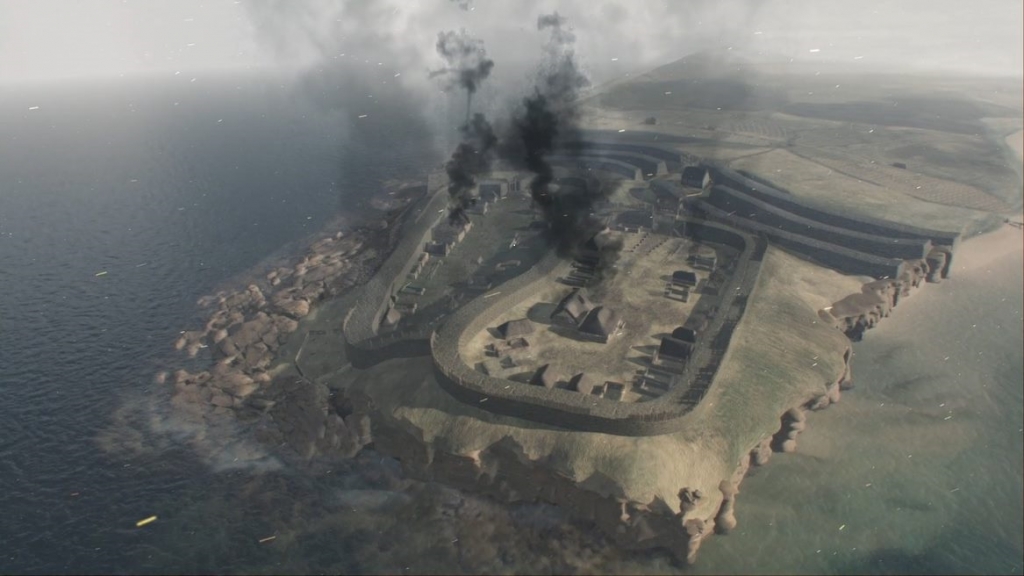 And finally... Scotland's largest Pictish fort 'reconstructed' in new images