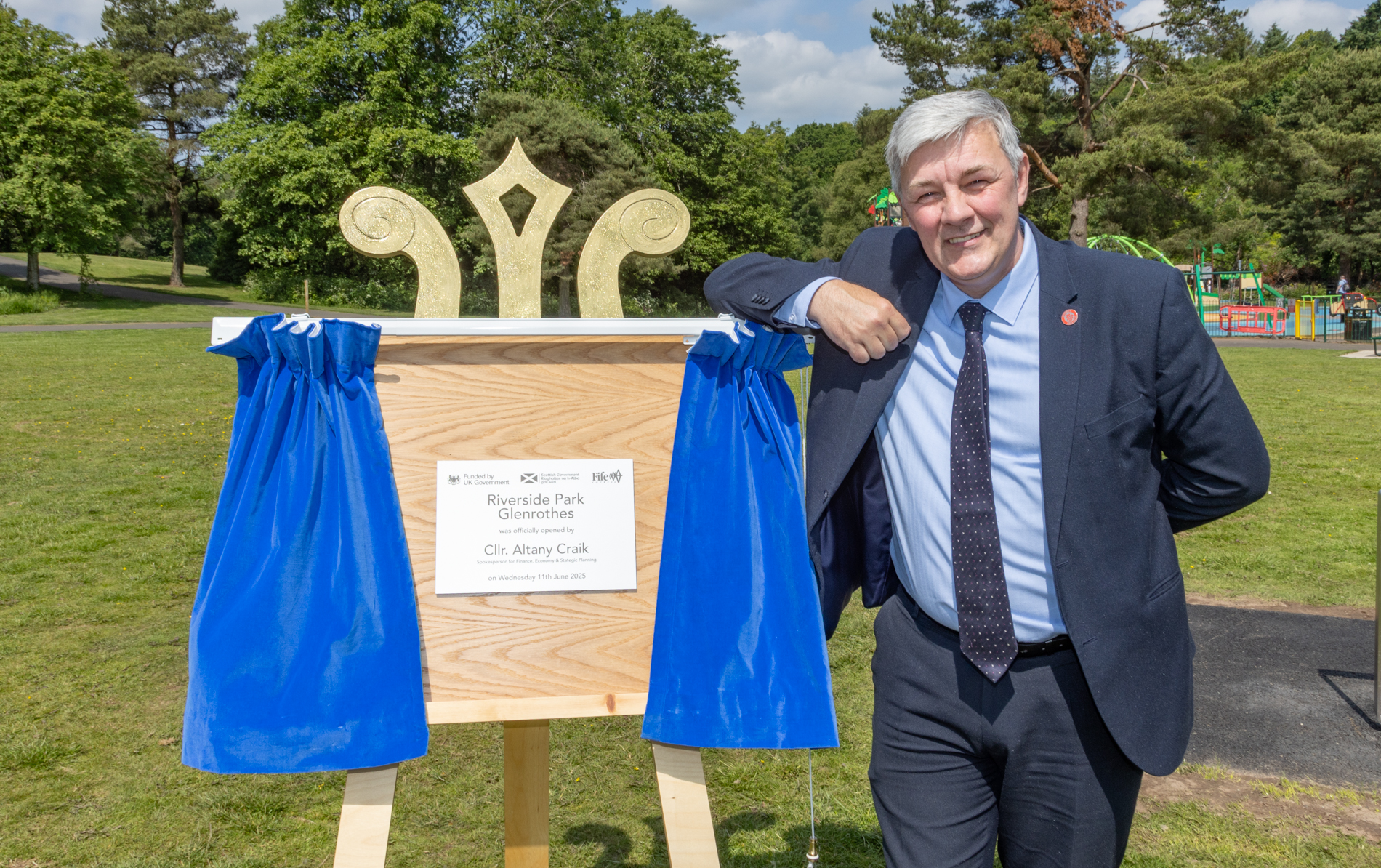Fife Council celebrates £5m Riverside Park revamp with official opening