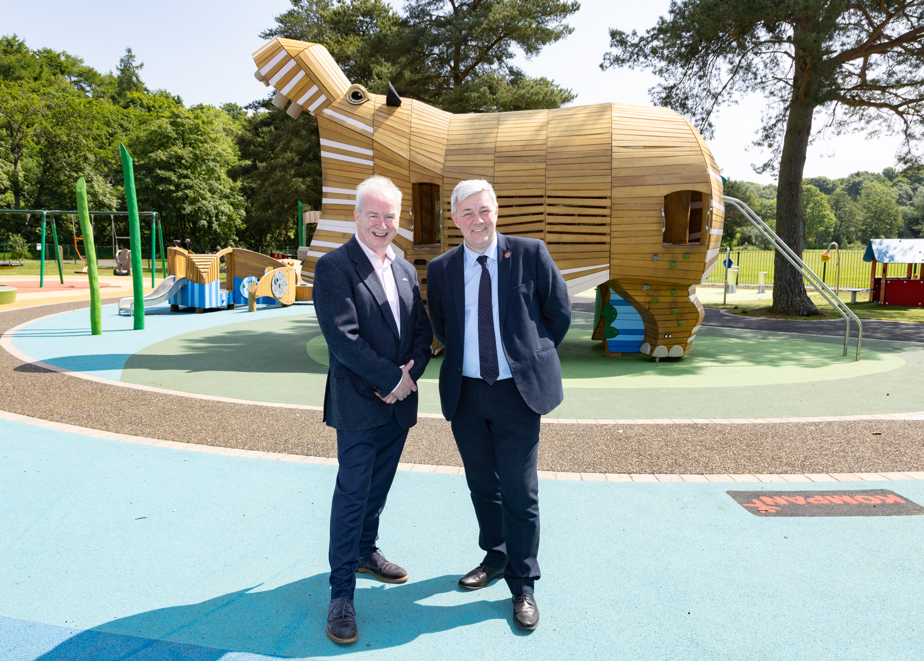 Fife Council celebrates £5m Riverside Park revamp with official opening