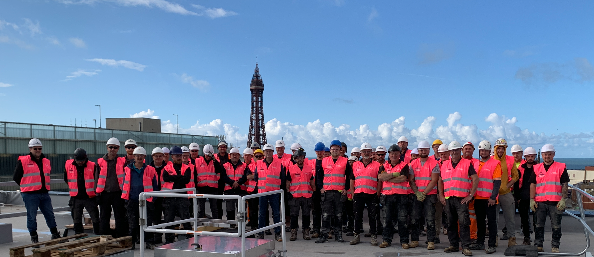 Robertson Construction staff 'go pink' in support of Organ Donation Week