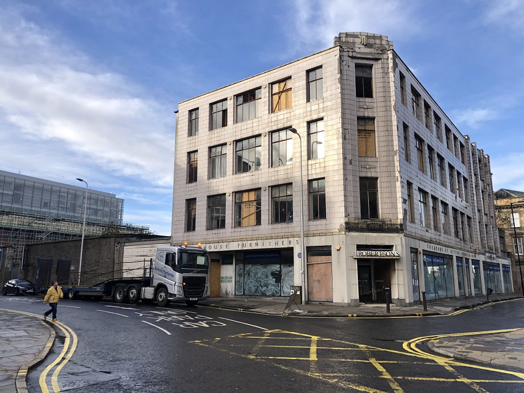 Fire-hit Dundee furniture store to be demolished