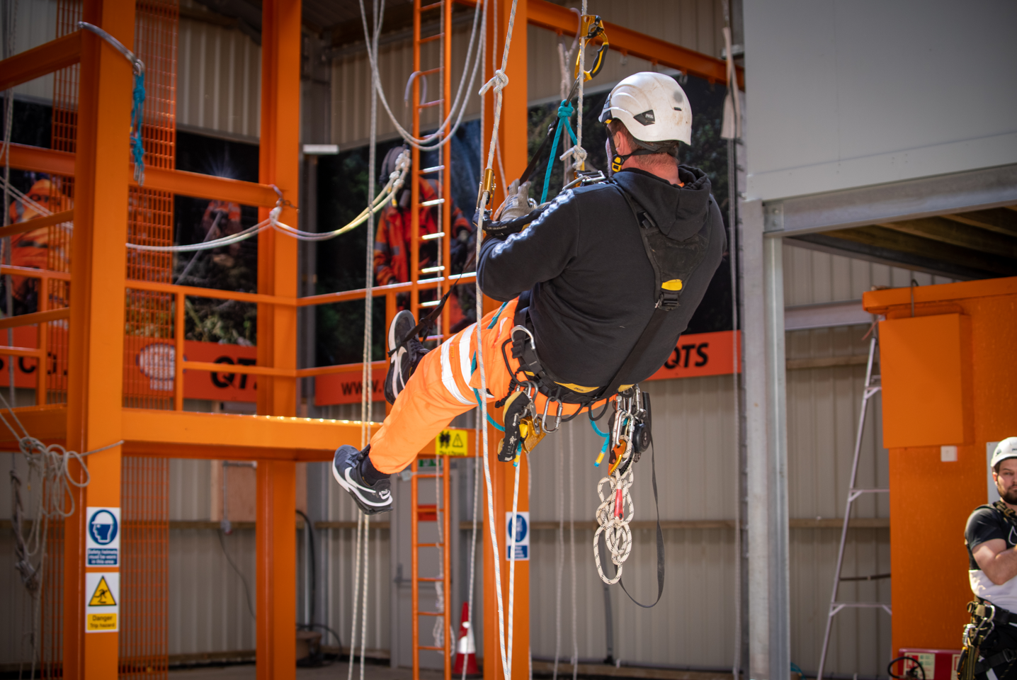 QTS unveils South Lanarkshire rope access training centre