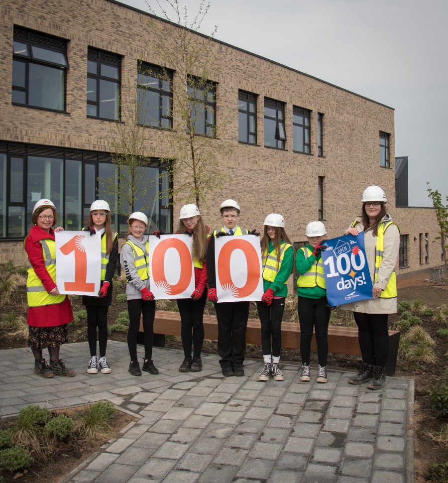 One hundred days until East Lothian's newest school opens