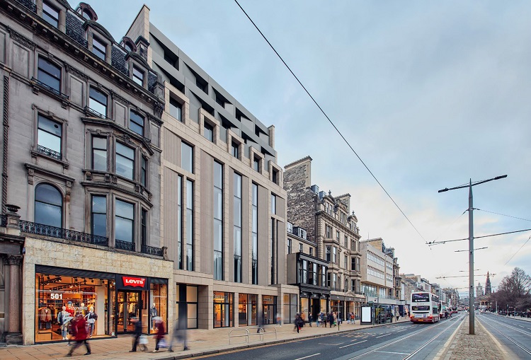 Plans submitted for £100m Princes Street hotel