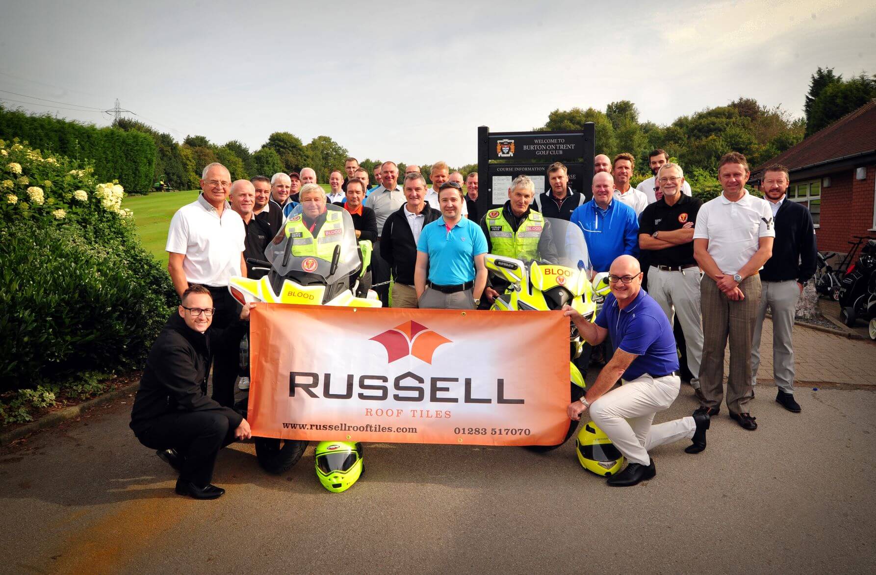 Russell Roof Tiles reveals £50k charity ambition