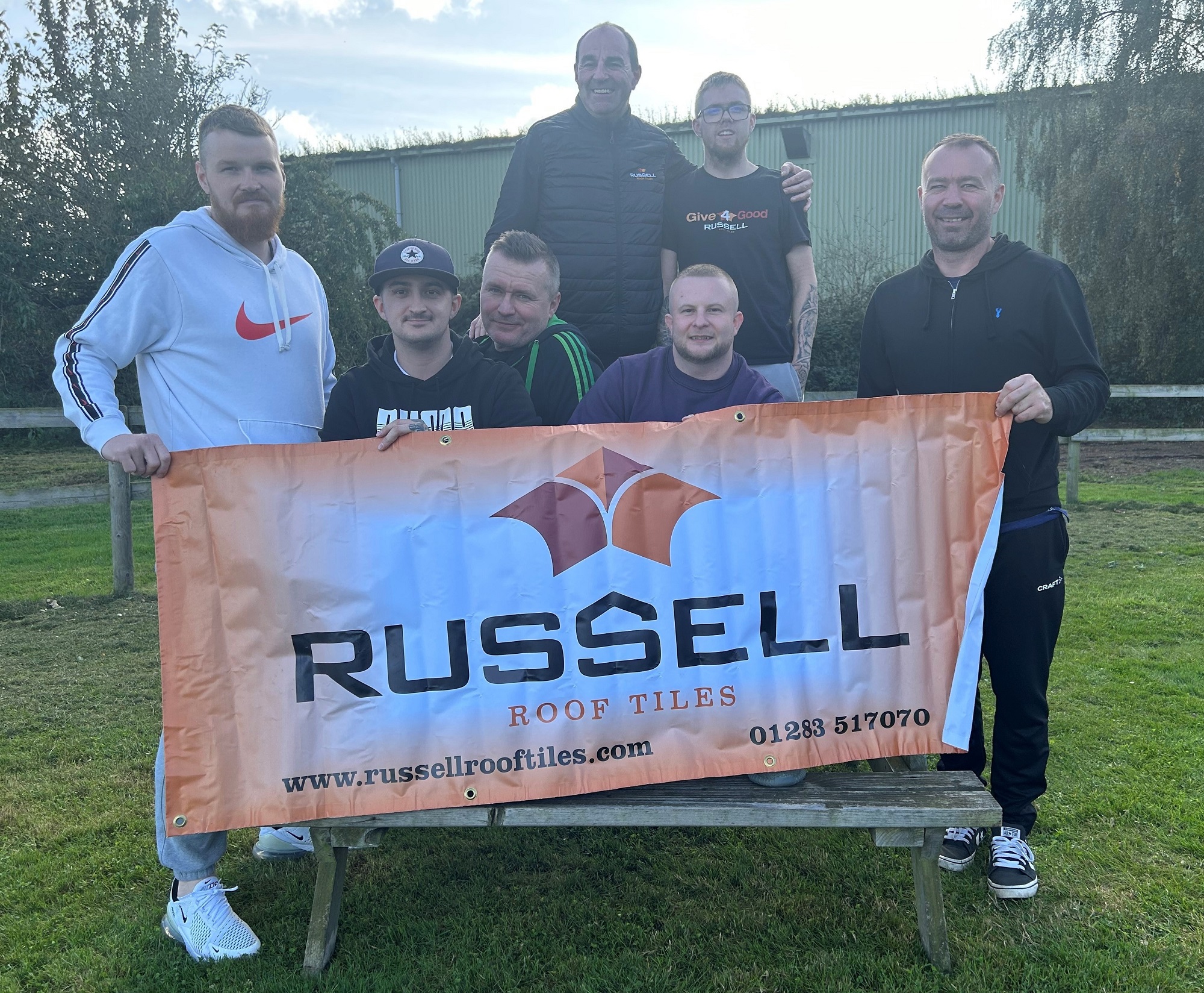 Russell Roof Tiles takes to the skies
