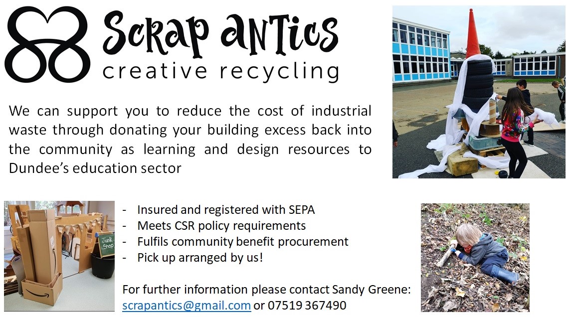 Donate your industrial waste to ScrapAntics