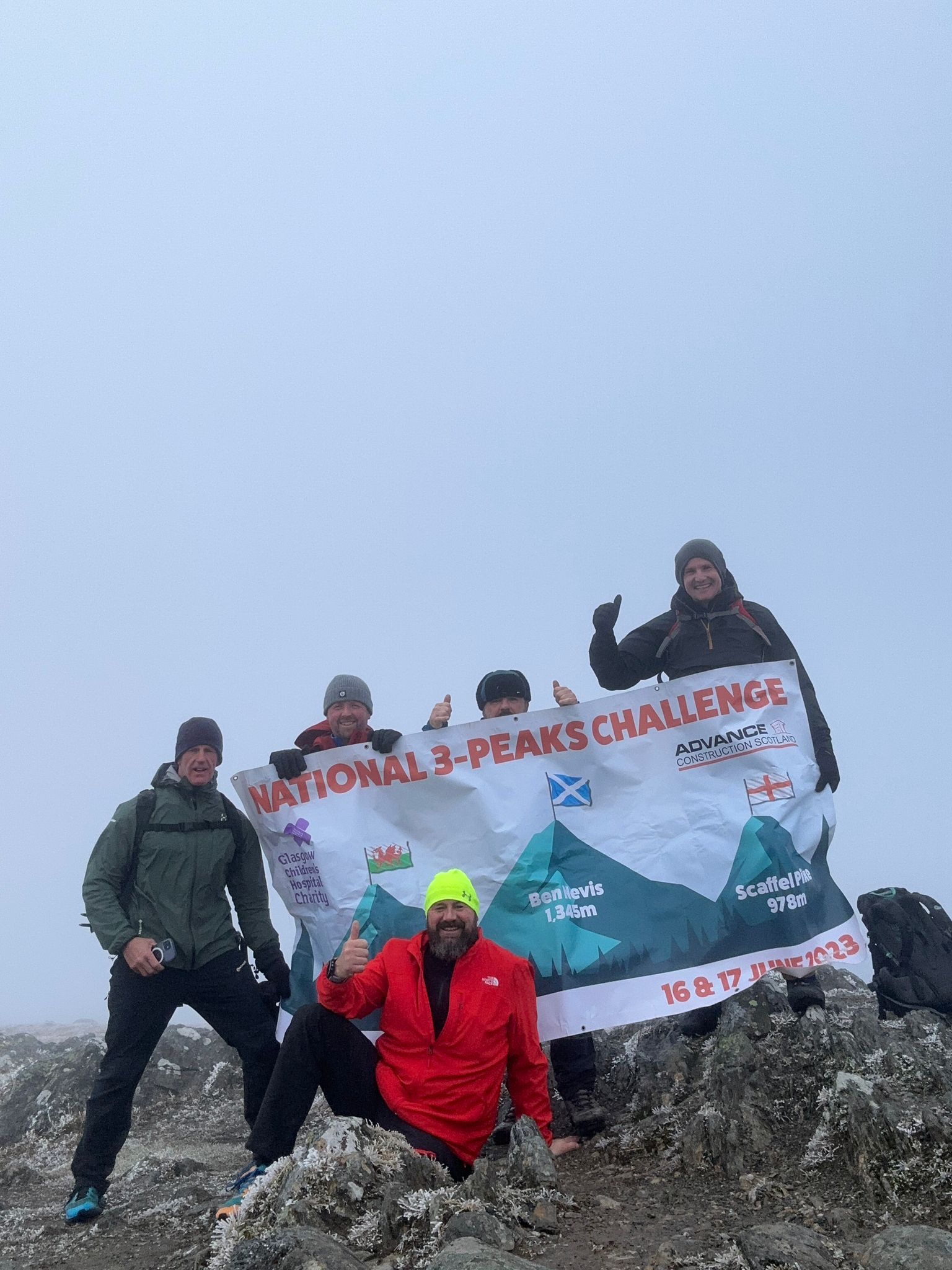 Colleagues to 'advance' on Three Peaks Challenge for charity