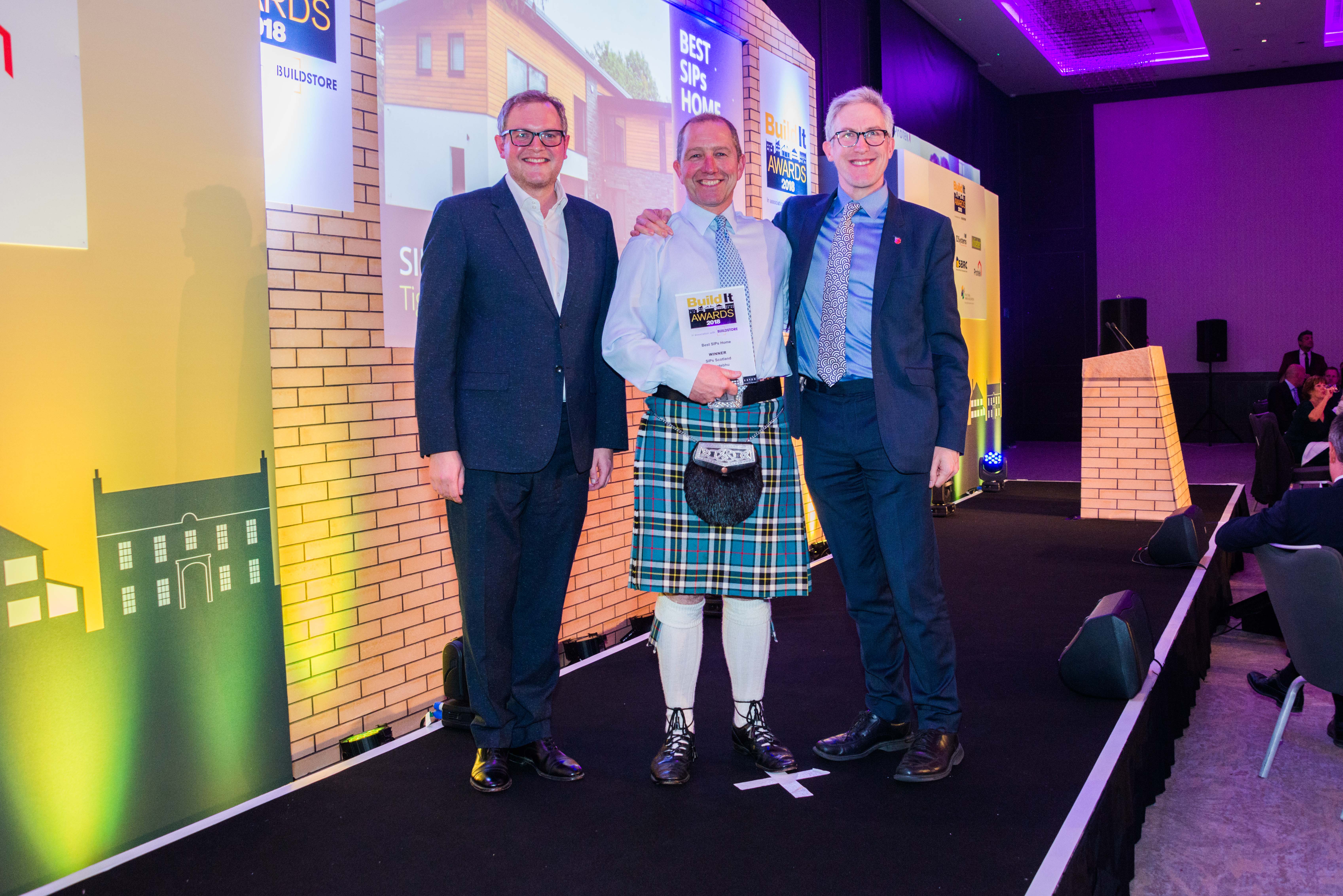 Coveted national construction award for SIPs Scotland