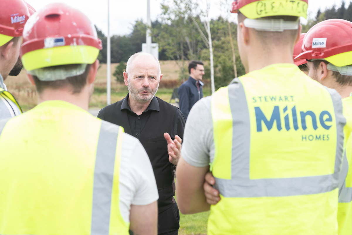 Stewart Milne hails impact of apprentices as it nears 5% landmark