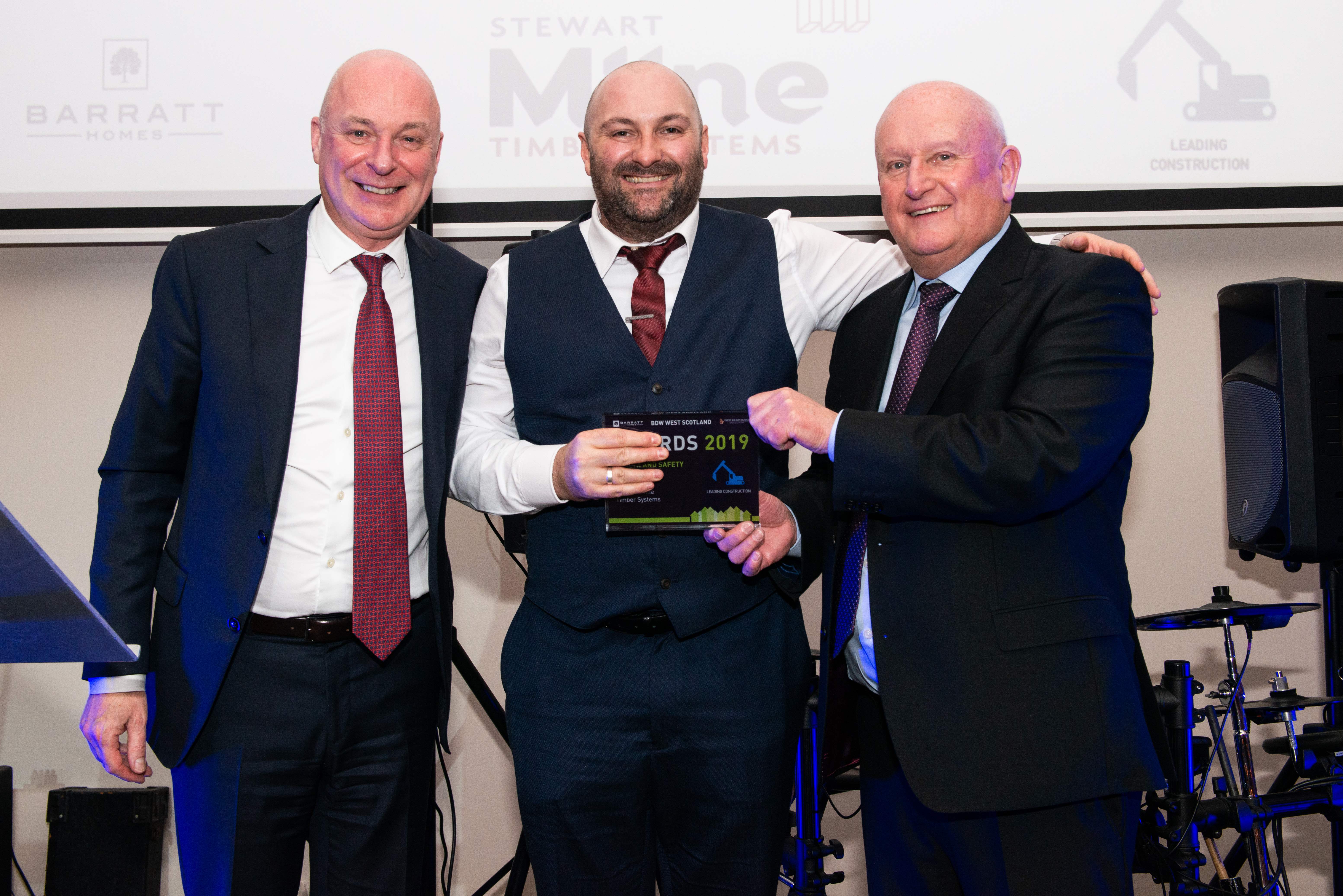 Stewart Milne Timber Systems wins Barratt’s Health and Safety Award