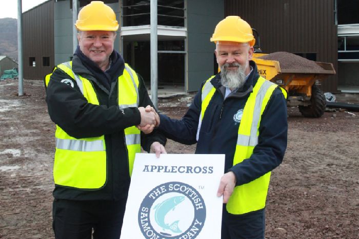 Salmon company breaks ground on Scottish infrastructure projects