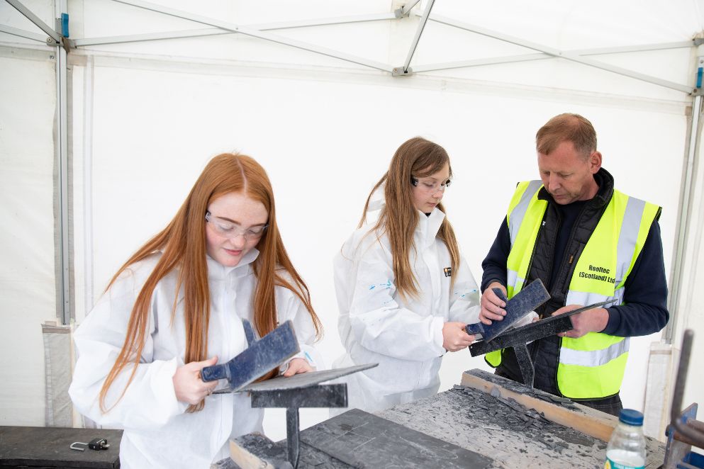 NFRC Scotland hits major milestone in promoting traditional skills and roofing careers