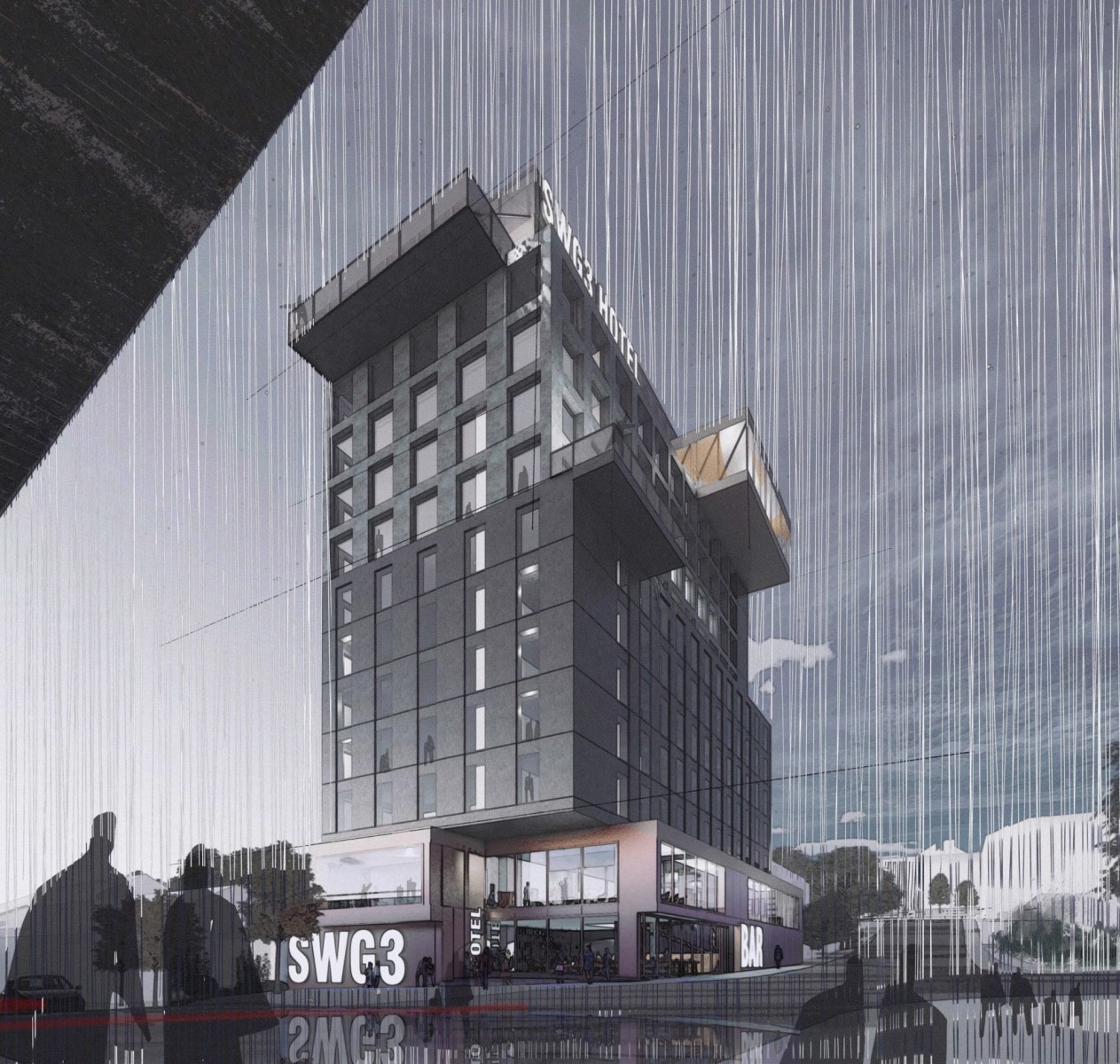 Glasgow arts venue SWG3 unveils hotel vision