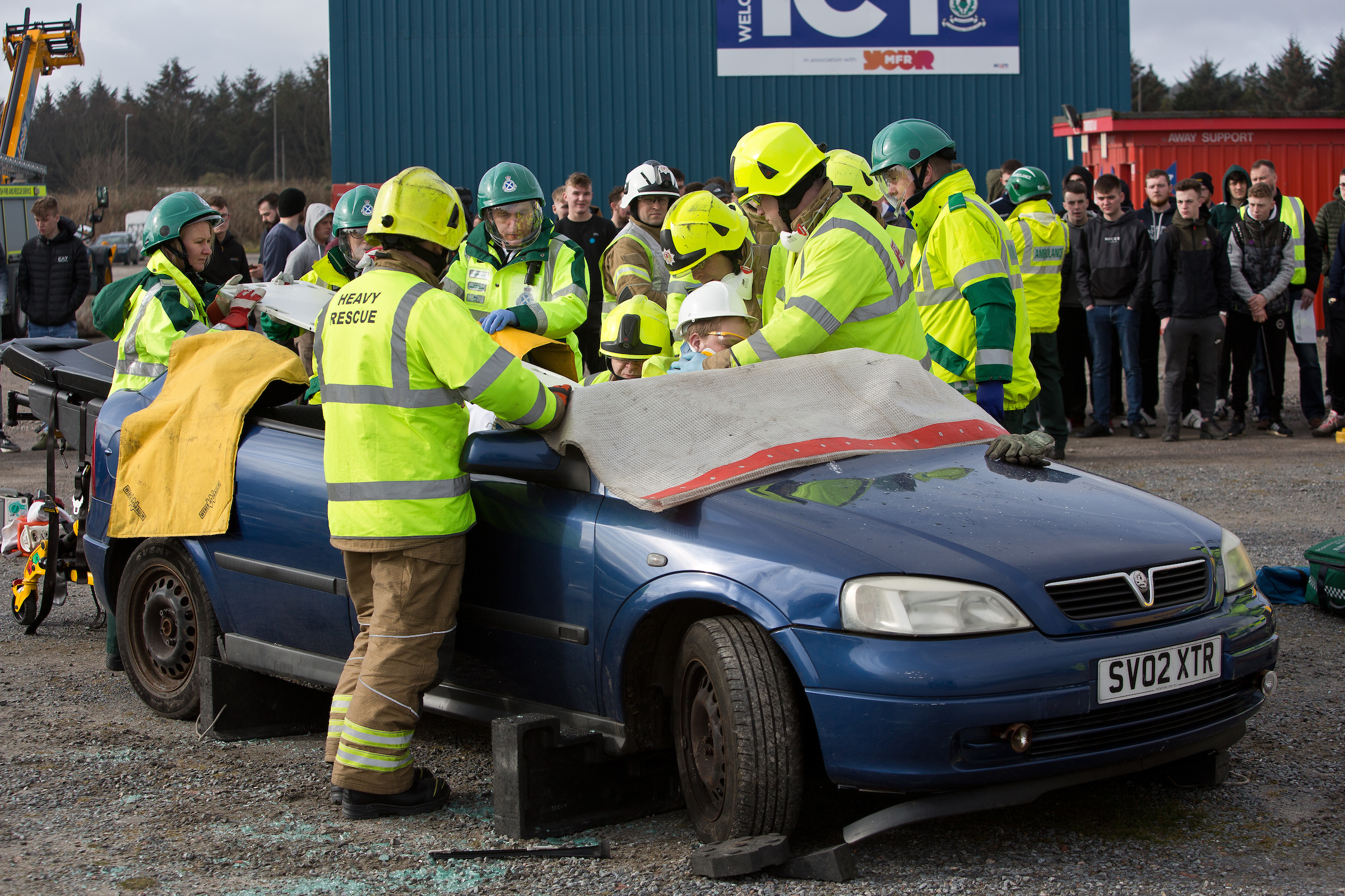 Highland emergency services to help keep construction workers safe on roads