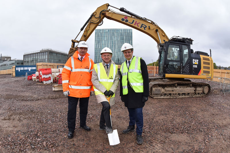 Science block work kick-starts £100m regeneration at University of Aberdeen