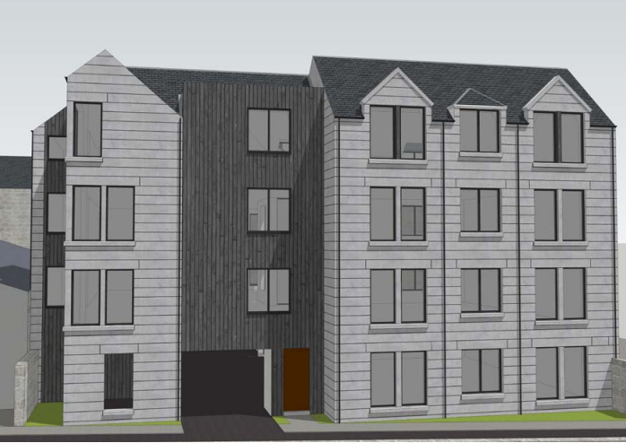 Flats plan submitted for former Aberdeen workshop