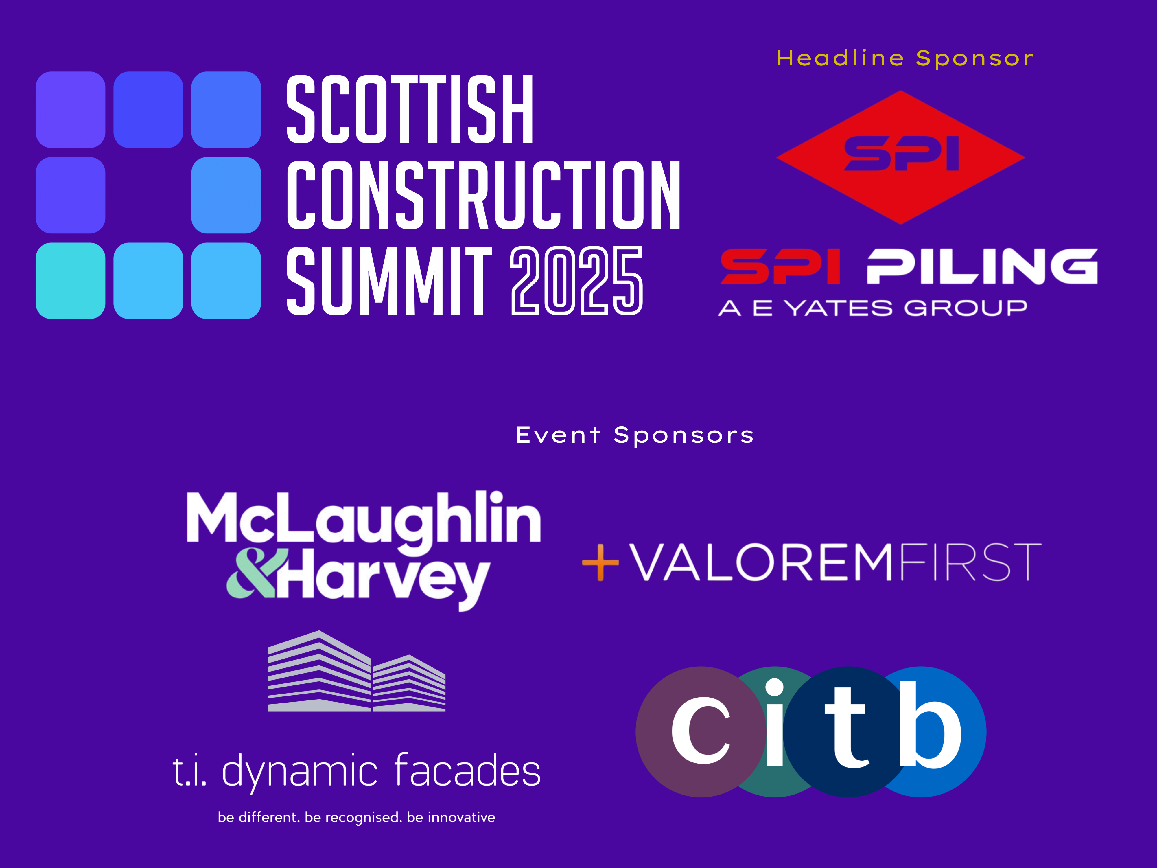 Scottish Construction Summit to showcase leading firms and key players