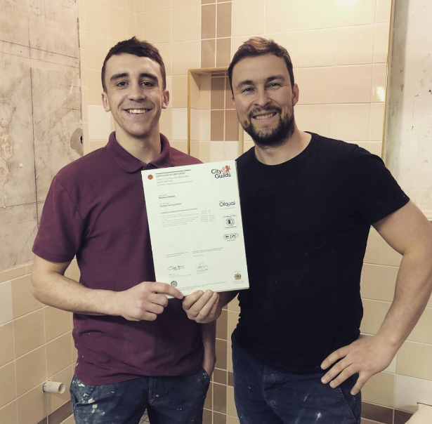 Edinburgh tiling instructor wins at Commonwealth Games