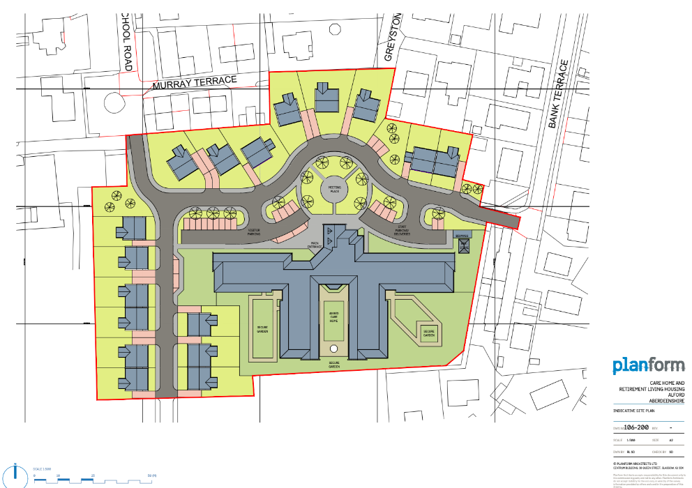 Parklands plans first foray into Aberdeenshire new care home applications